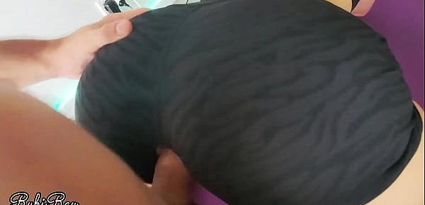  Teasing Ex Boyfriend While Training To Fuck Me Hard And Fill Me Up